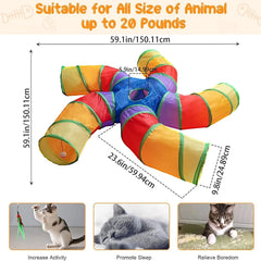 5 Way Cat Tunnel