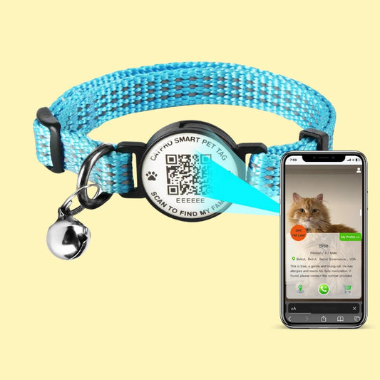 QR Code Cat Collar