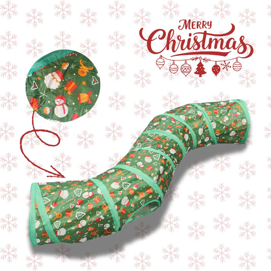 Christmas Cat Tunnel 1000