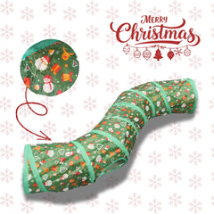 Christmas Cat Tunnel