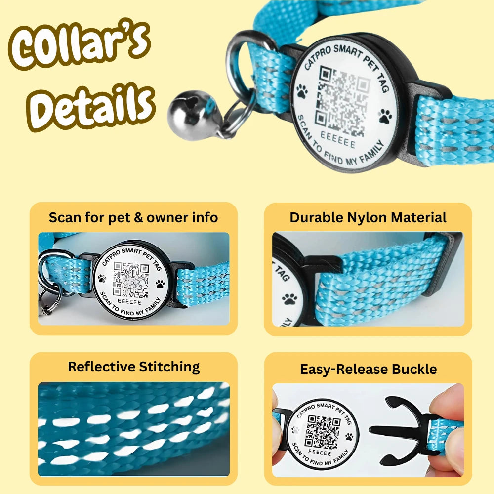 QR Code Cat Collar