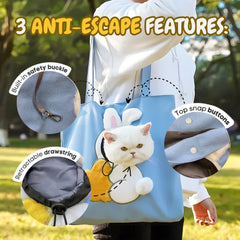 Bunny Cat Tote Bag