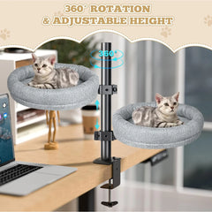 360° Cat Desk Bed