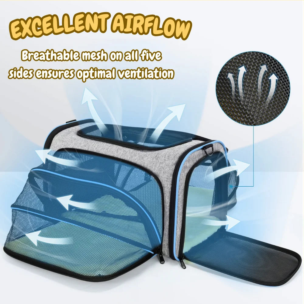 Expandable Cat Carrier