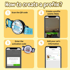 QR Code Cat Collar