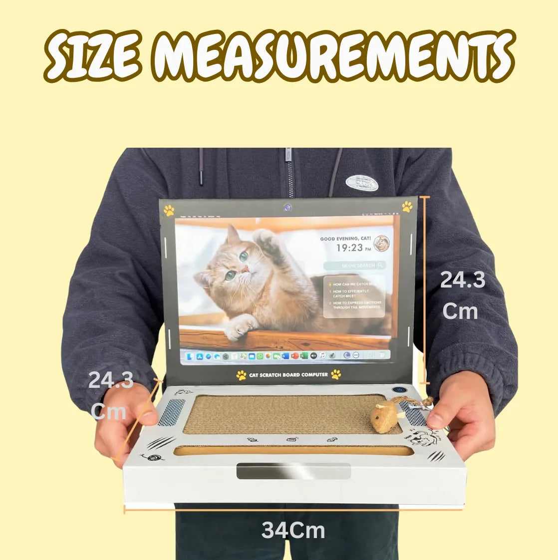3 in 1 Laptop Scratcher