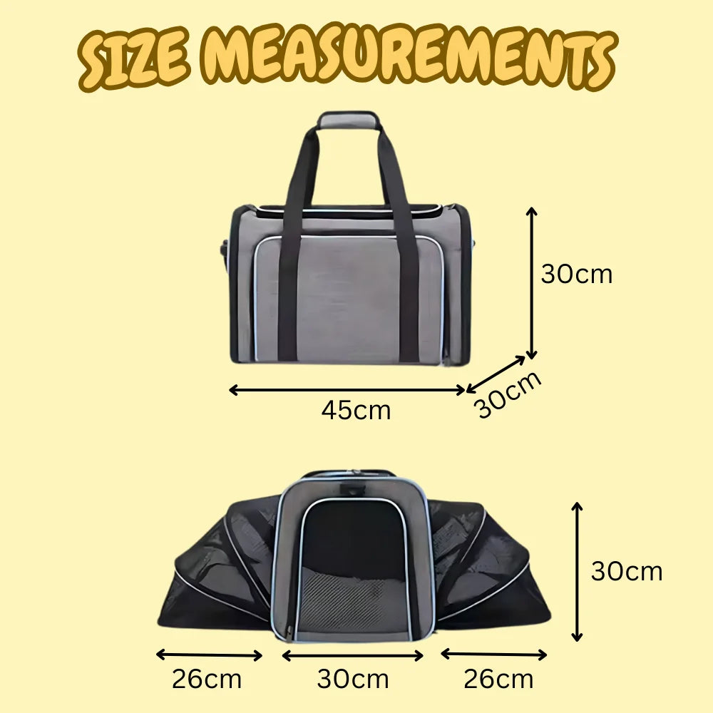 Expandable Cat Carrier