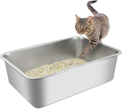 XL Stainless Steel Litter Box