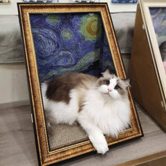 Painting Cat Scratcher