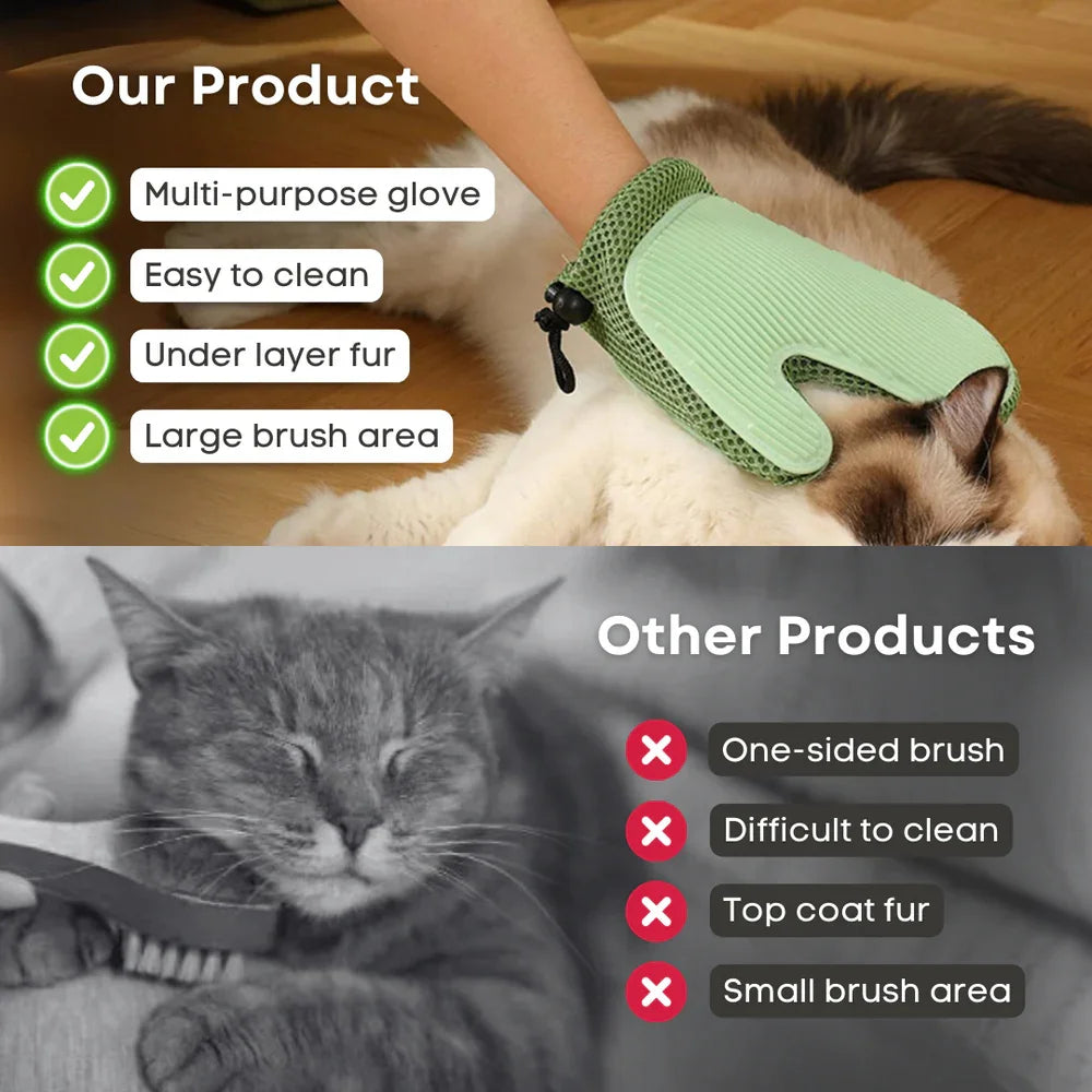 2 in 1 Cat Glove