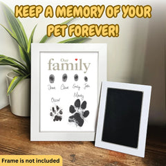 Inkless Paw Print Kit
