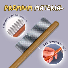 Detangling Wooden Comb