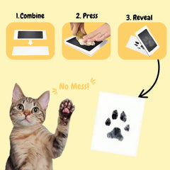Inkless Paw Print Kit